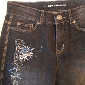 DKNY bell bottom jeans